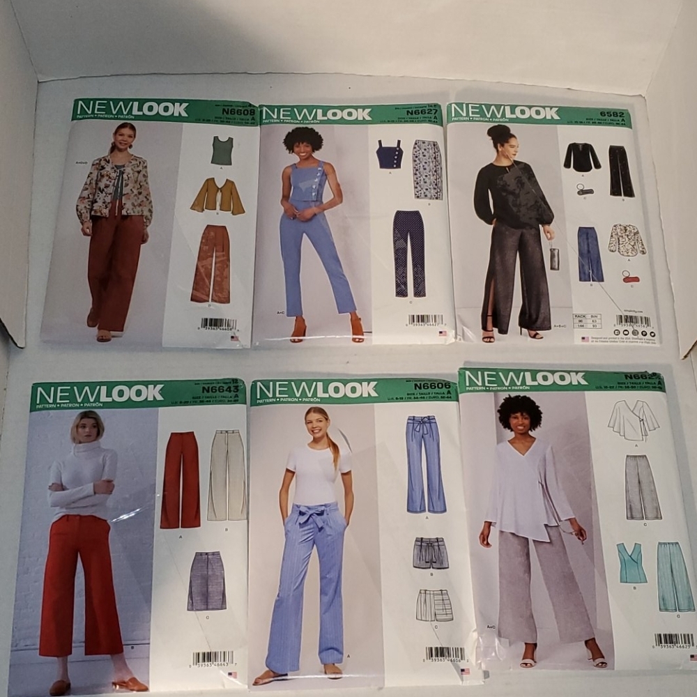 New Look Patterns Shirts Pants Tops Bottoms